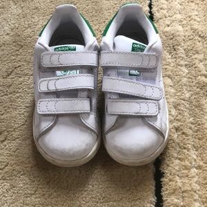 Adidas Stan Smith White/Green Size 7